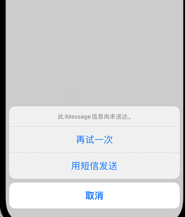 进贤apple维修iPhone上无法正常发送iMessage信息