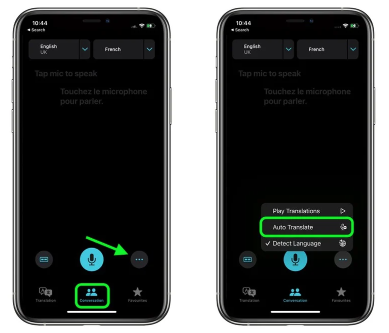 进贤苹果手机维修分享iOS 15 “翻译” App 新改进 