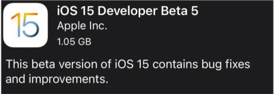 进贤苹果手机维修分享如何升级到iOS15.0 beta5 